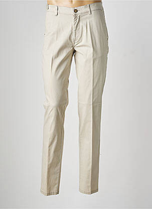 Pantalon chino tissage popeline taille normale beige SEA BARRIER homme