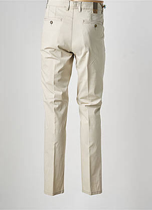 Pantalon chino tissage popeline taille normale beige SEA BARRIER homme