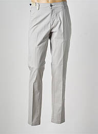 Pantalon chino tissage popeline taille normale gris SEA BARRIER homme