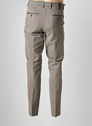 Pantalon chino tissage chiné taille normale gris SEA BARRIER homme
