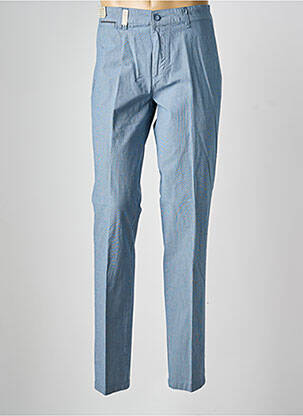 Pantalon chino tissage chiné taille normale bleu SEA BARRIER homme