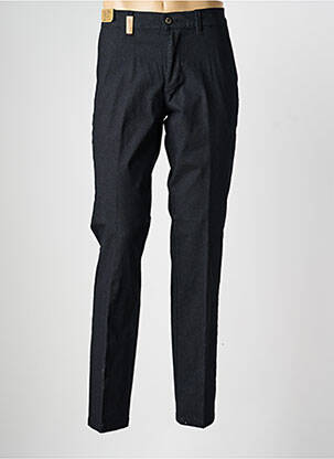 Pantalon chino tissage chiné taille normale noir SEA BARRIER homme