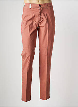 Pantalon chino tissage popeline taille normale rose SEA BARRIER homme