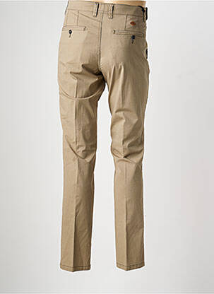 Pantalon chino tissage chiné taille normale marron SEA BARRIER homme