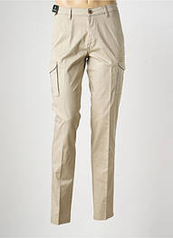 Pantalon cargo slim taille normale beige SEA BARRIER homme
