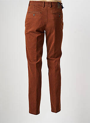 Pantalon chino tissage popeline taille normale orange SEA BARRIER homme