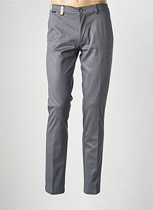 Pantalon chino tissage chiné taille normale gris SEA BARRIER homme