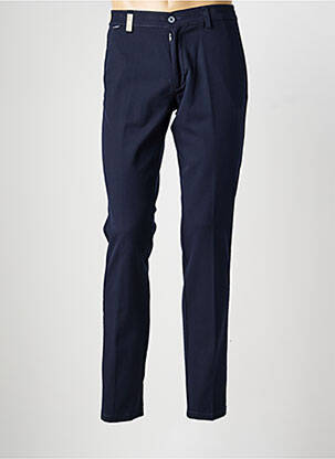 Pantalon chino tissage popeline taille normale bleu SEA BARRIER homme