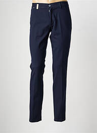 Pantalon chino tissage popeline taille normale bleu SEA BARRIER homme