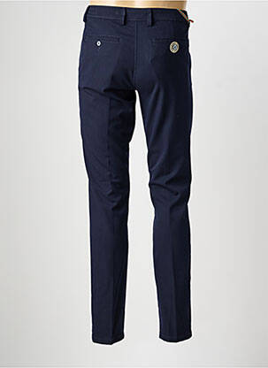 Pantalon chino tissage popeline taille normale bleu SEA BARRIER homme