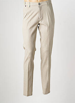 Pantalon chino poches taille normale gris SEA BARRIER homme