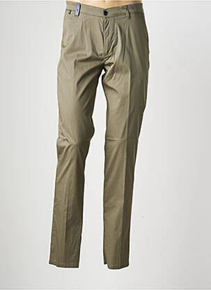 Pantalon chino tissage popeline taille normale vert SEA BARRIER homme
