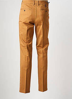 Pantalon chino tissage popeline taille normale jaune SEA BARRIER homme