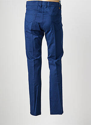 Pantalon chino tissage popeline taille normale bleu SEA BARRIER homme