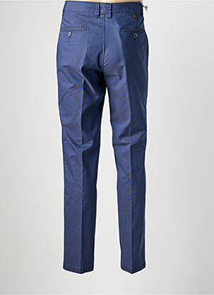 Pantalon chino tissage popeline taille normale bleu SEA BARRIER homme