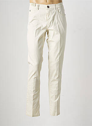Pantalon slim tissage popeline taille normale beige SEA BARRIER homme
