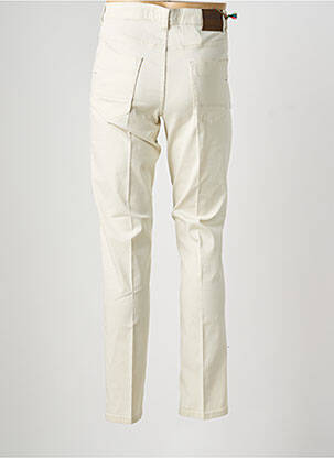 Pantalon slim tissage popeline taille normale beige SEA BARRIER homme