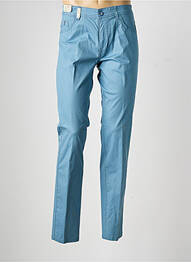 Pantalon slim tissage popeline taille normale bleu SEA BARRIER homme