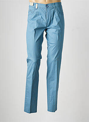 Pantalon slim tissage popeline taille normale bleu SEA BARRIER homme