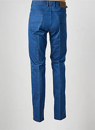 Pantalon slim tissage popeline taille normale bleu SEA BARRIER homme