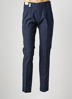 Pantalon chino tissage popeline taille normale bleu SEA BARRIER homme