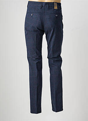 Pantalon chino tissage popeline taille normale bleu SEA BARRIER homme