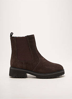 Bottines/boots talon bas talon plat jusqu'à 3cm marron DAMART femme