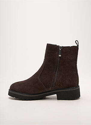 Bottines/boots talon bas talon plat jusqu'à 3cm marron DAMART femme
