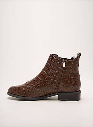 Bottines/boots talon bas talon plat jusqu'à 3cm marron DAMART femme
