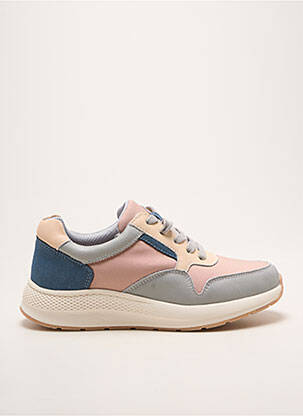 Baskets semelle amovible talon de 4 à 6cm rose DAMART femme