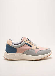 Baskets semelle amovible talon de 4 à 6cm rose DAMART femme