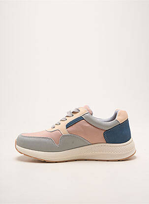 Baskets semelle amovible talon de 4 à 6cm rose DAMART femme