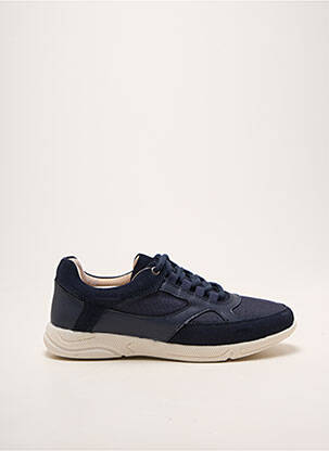 Baskets bout rond talon plat jusqu'à 3cm bleu DAMART femme