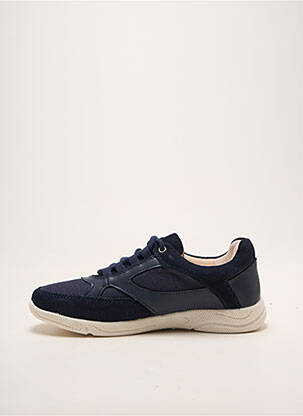 Baskets bout rond talon plat jusqu'à 3cm bleu DAMART femme