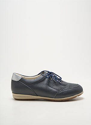 Baskets semelle amovible talon plat jusqu'à 3cm gris DAMART femme