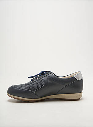 Baskets semelle amovible talon plat jusqu'à 3cm gris DAMART femme