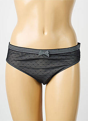 Culotte stretch noir CYBÈLE femme
