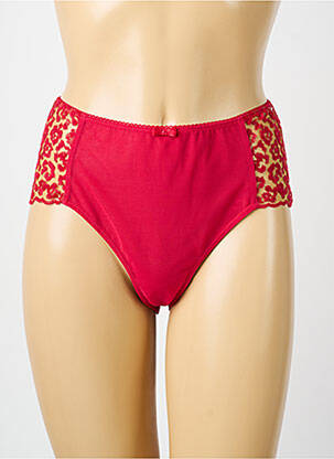 Tanga légère et transparente rouge SIMONE PERELE femme