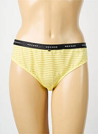 Tanga tanga jaune MORGAN femme
