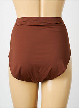 Culotte haute stretch marron DAMART femme