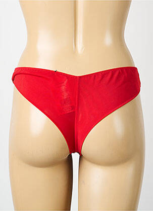 Tanga tanga rouge MORGAN femme