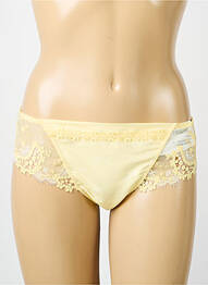 Tanga broderie jaune SIMONE PERELE femme