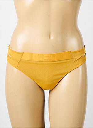 Tanga tanga jaune CHANTAL THOMASS femme