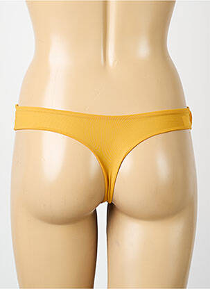 Tanga tanga jaune CHANTAL THOMASS femme