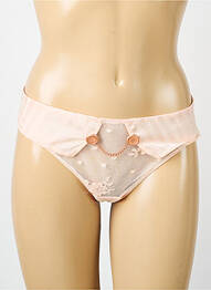 Tanga broderie rose CHANTAL THOMASS femme