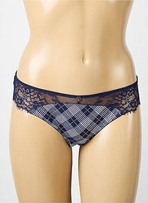 Culotte culotte bleu MORGAN femme