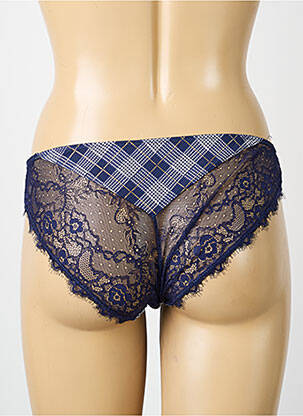 Culotte culotte bleu MORGAN femme