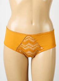 Shorty tissage satiné jaune CHANTAL THOMASS femme