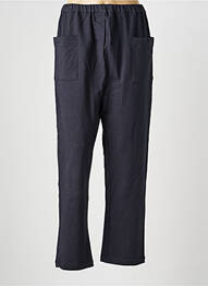 Pantalon droit taille élastique taille normale noir RHUM RAISIN femme