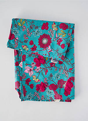 Foulard coutures renforcées bleu RHUM RAISIN femme